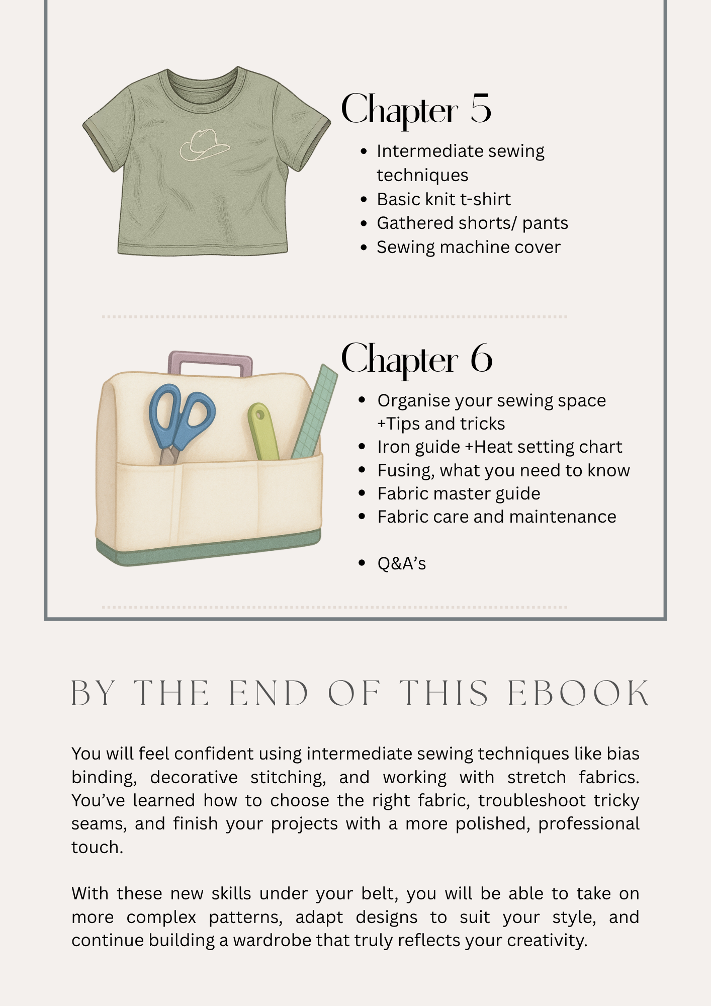 Intermediate Sewing Ebook - Intermediate