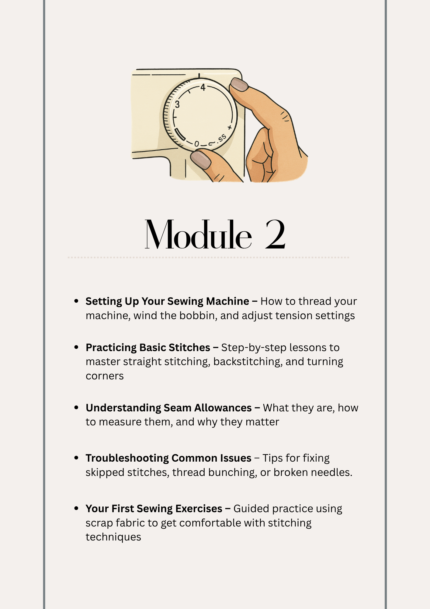 Beginners Guide to Sewing - Online Course