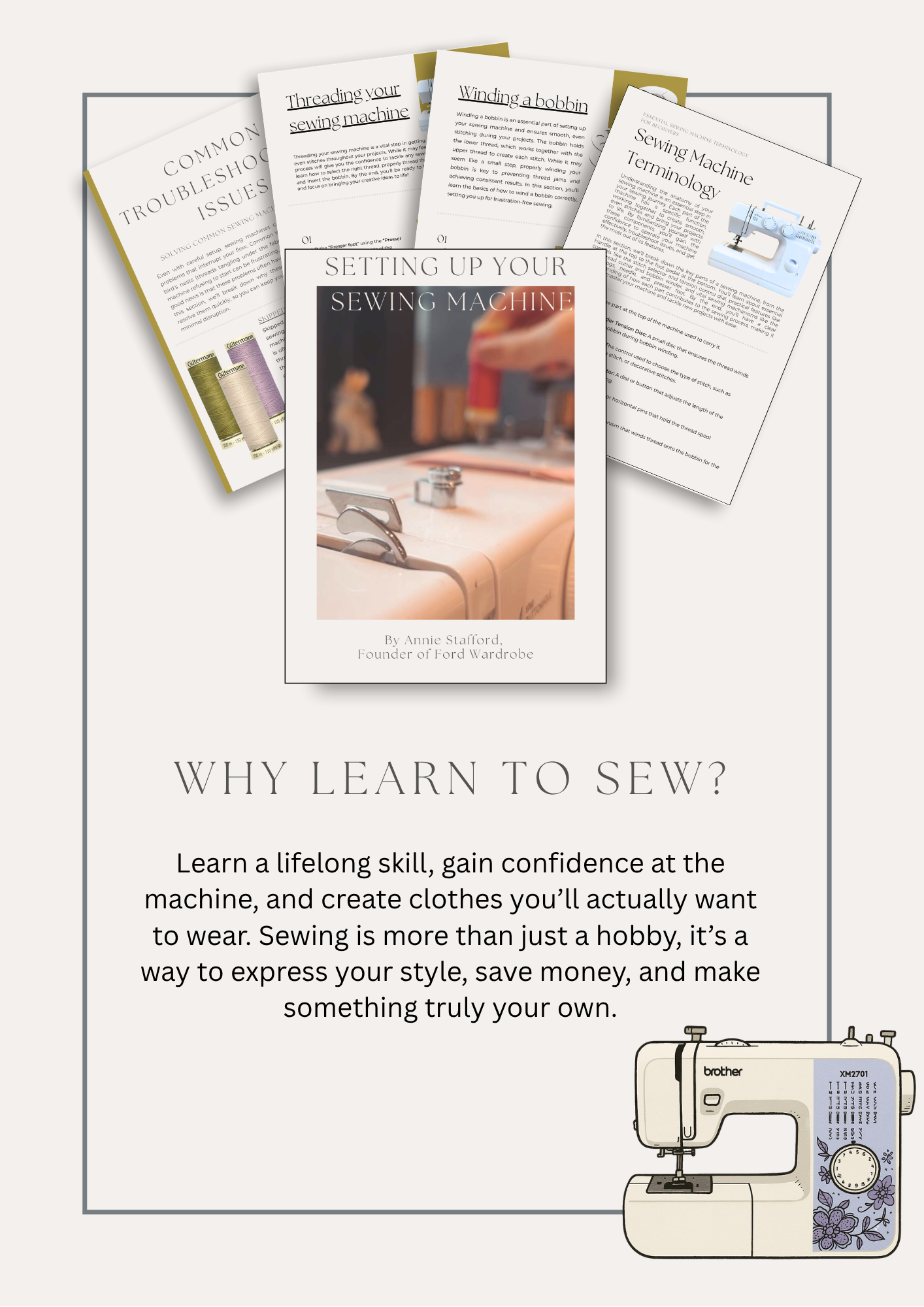 Thread Your Sewing Machine - Beginner