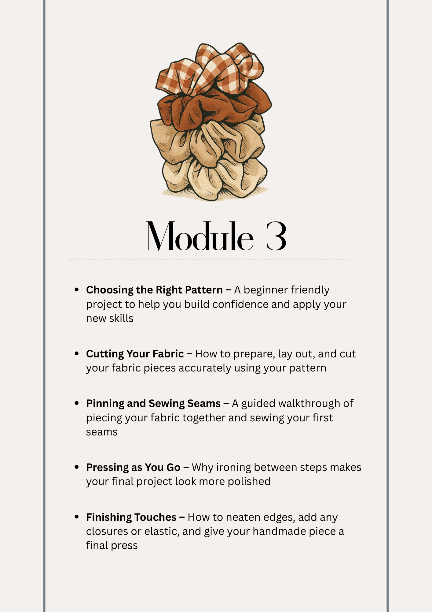 Beginners Guide to Sewing - Online Course